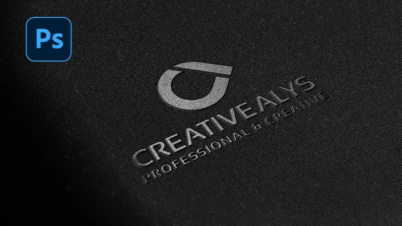 Embossed Logo Mockup