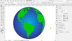 Create 3D Vector Globe in Adobe Illustrator | Tutorial