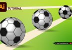 free vector 3D footballs