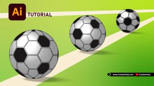 How to Create 3D Vector Football | Illustrator Tutorial
