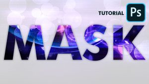 How to Create Text Mask | Photoshop Tutorial