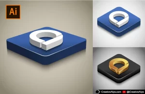 How to Create 3D Logo In Adobe Illustrator | Tutorial