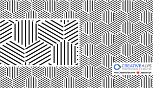 Abstract Geometric Pattern Design in Vector