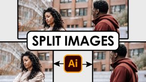 How to Split Images in Adobe Illustrator | Tutorial