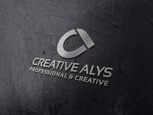 Metallic Logo Mockup