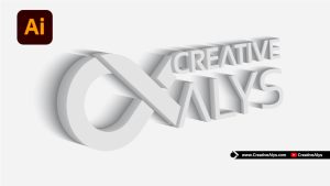 How to create 3D Logo in Adobe Illustrator | Full Tutorial