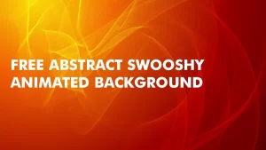 Free Abstract Swooshy Animated Background Loop