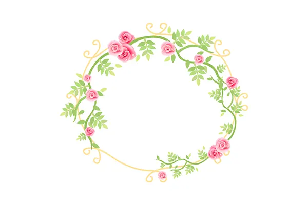 Free Vector Floral Frame