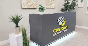 Reception-Desk-Logo-Mockup
