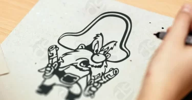 Hand-Drawing-Paper-PSD-mockup