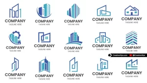 Free Real Estate & Construction Logos