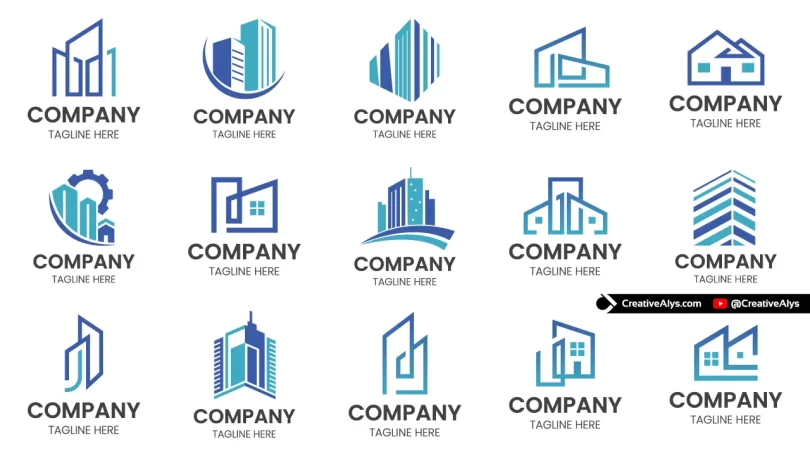 Free Real Estate & Construction Logos – Download Vector EPS, AI & SVG