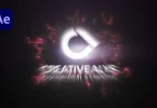 particle-fire-glow-logo-animation-free-aftereffects-template