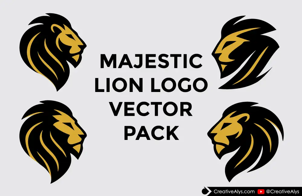 majestic-lion-logo-vector-pack-4logos-free