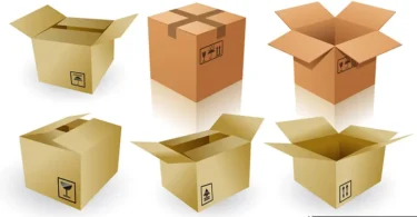 3D Packaging Vector Mockups