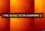 5 Free Abstract Vector Backgrounds
