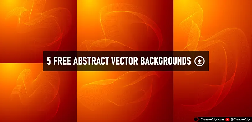 5 Free Abstract Vector Backgrounds