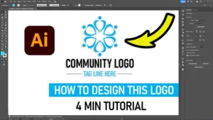 How to Design a Modern Community Logo in Adobe Illustrator (Video Tutorial + Template)