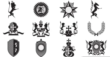 Free Vector Heraldry for Logo Designs