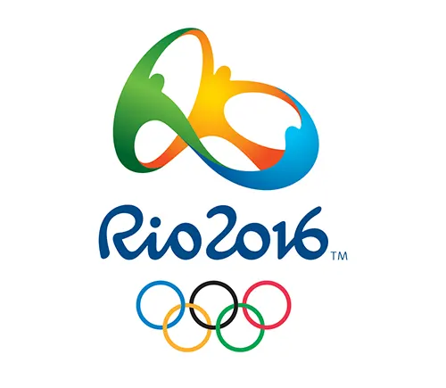 Rio 2016 Summer Olympics official logo vector Sugarloaf Mountain design AI SVG