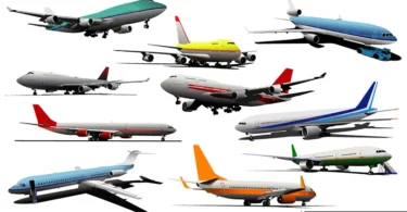Airplane Vector Illustrations Collection