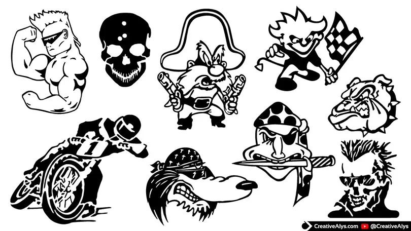 Character & Mascot Vector Illustrations