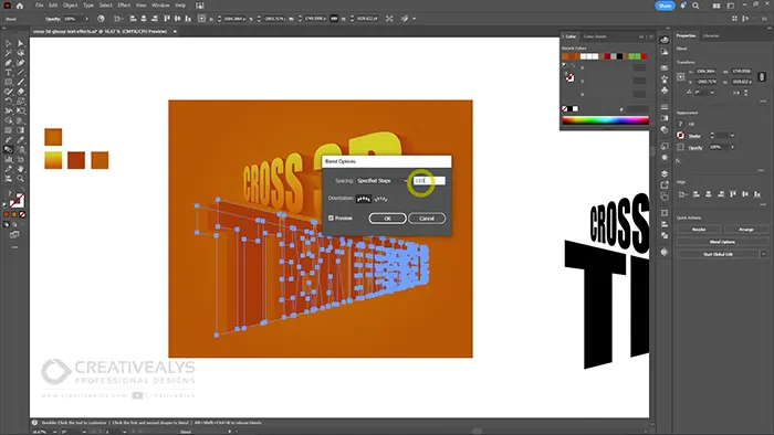 cross-3d-glossy-text-effect-illustrator-step5