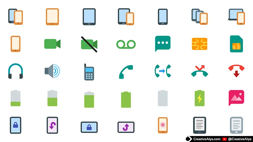 Free Mobile Icons