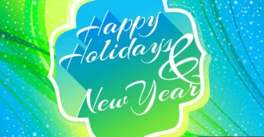 Happy Holidays and New Year Vector Artwork