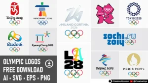 Olympic Games – Download 2 Decades of Iconic Vector Logos [2008 – 2028]